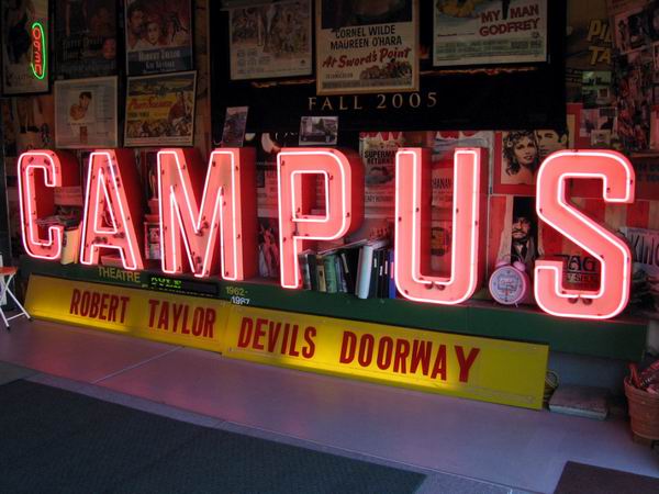 Lucon Theatre - Marquee Fall 2006 (newer photo)